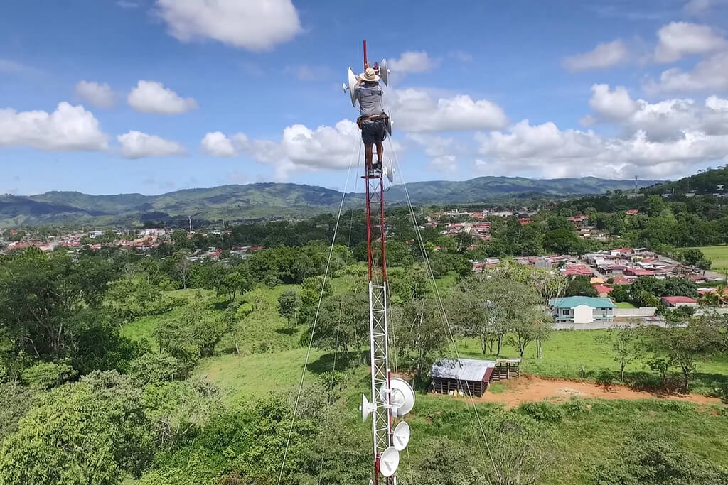 Proyecto de instalación de antena en San Pedro